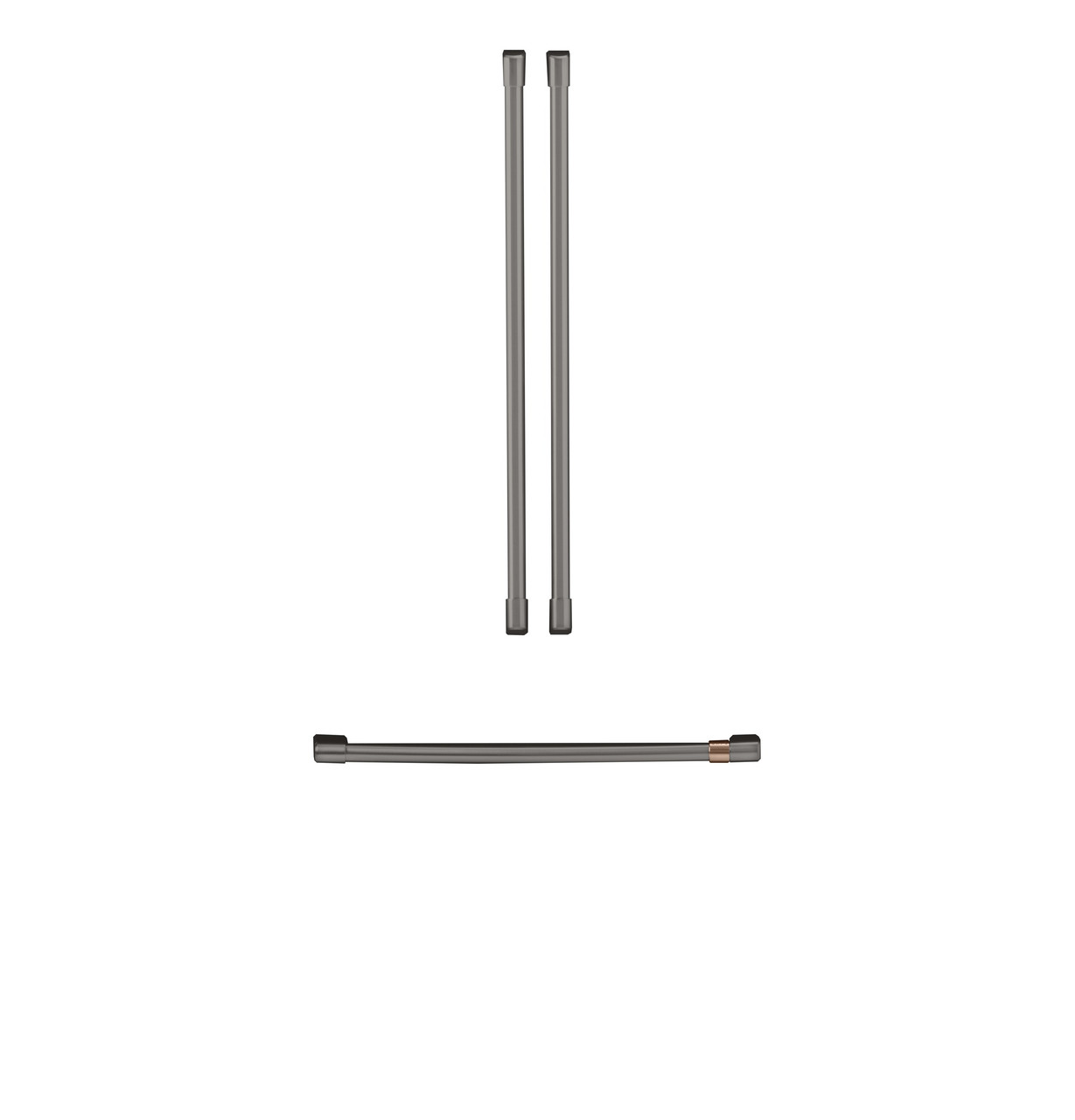 HAYAMA様 CAFÉ™ Refrigeration Handle Kit - Brushed Black - CXMA3H3PNBT