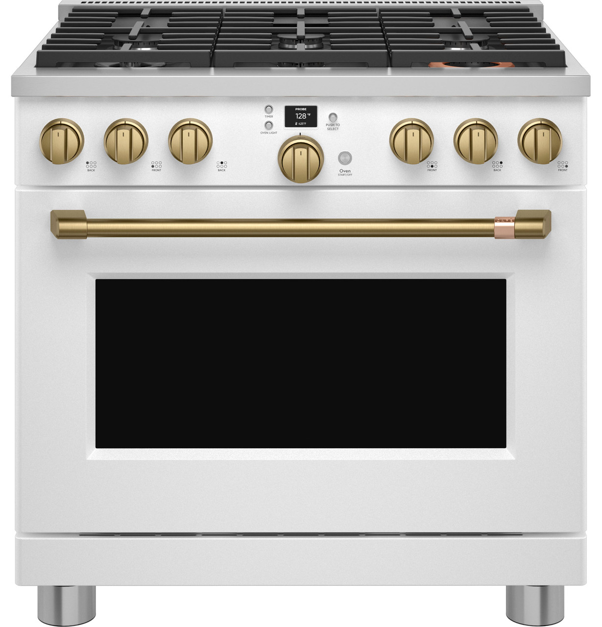 Café™ 36 Smart All-Gas Commercial-Style Range with 6 Burners