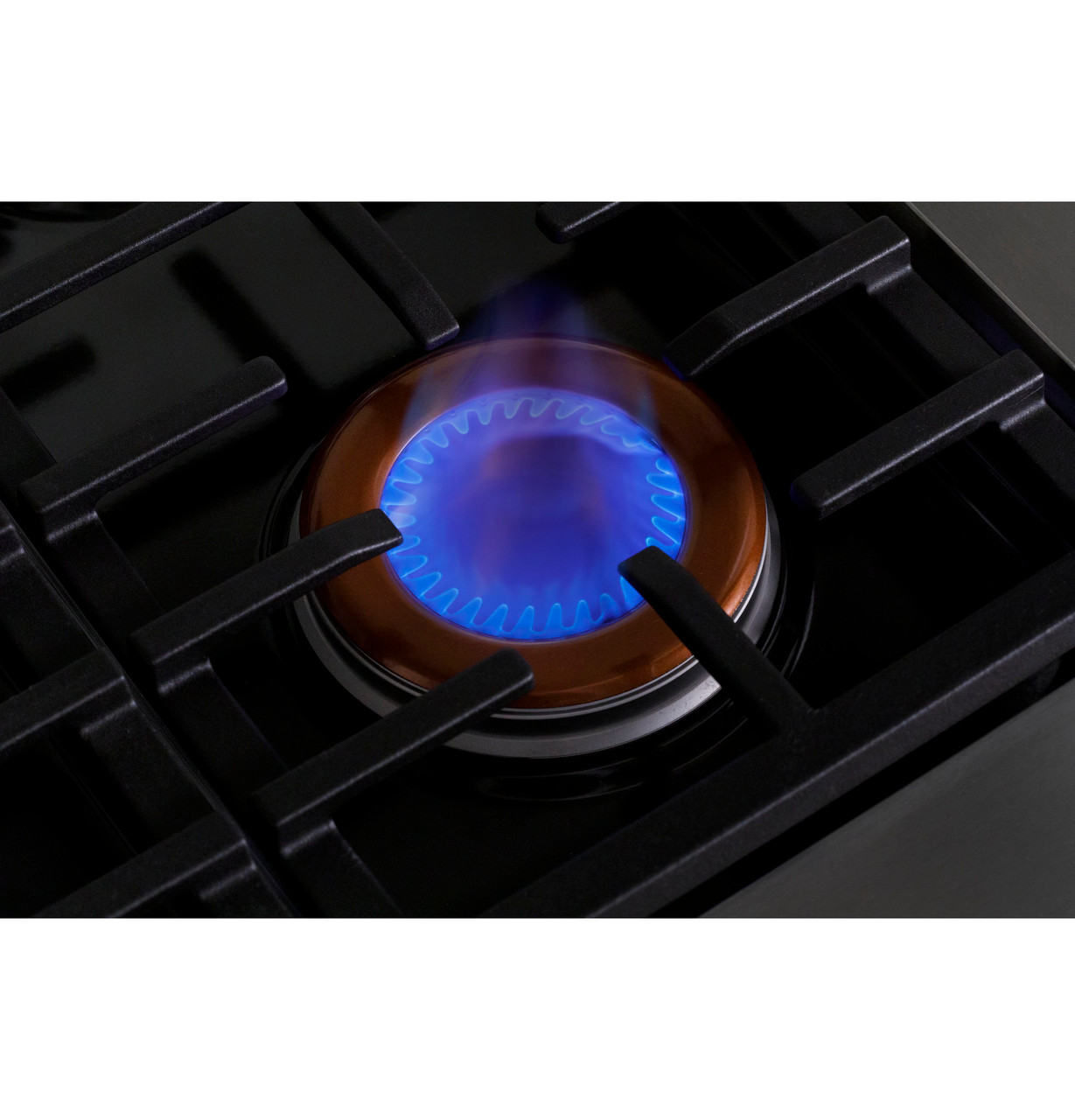 Café™ 48 Commercial-Style Gas Rangetop with 6 Burners and Integrated  Griddle (Natural Gas) - CGU486P4TW2 - Cafe Appliances