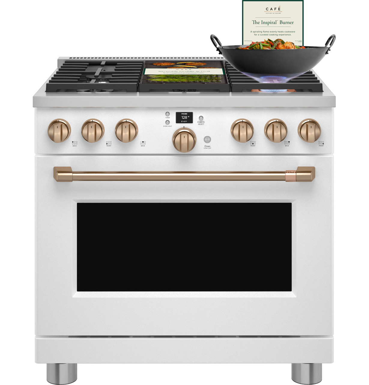 2 Burner Gas Stove Top, Bronze -PFK-200