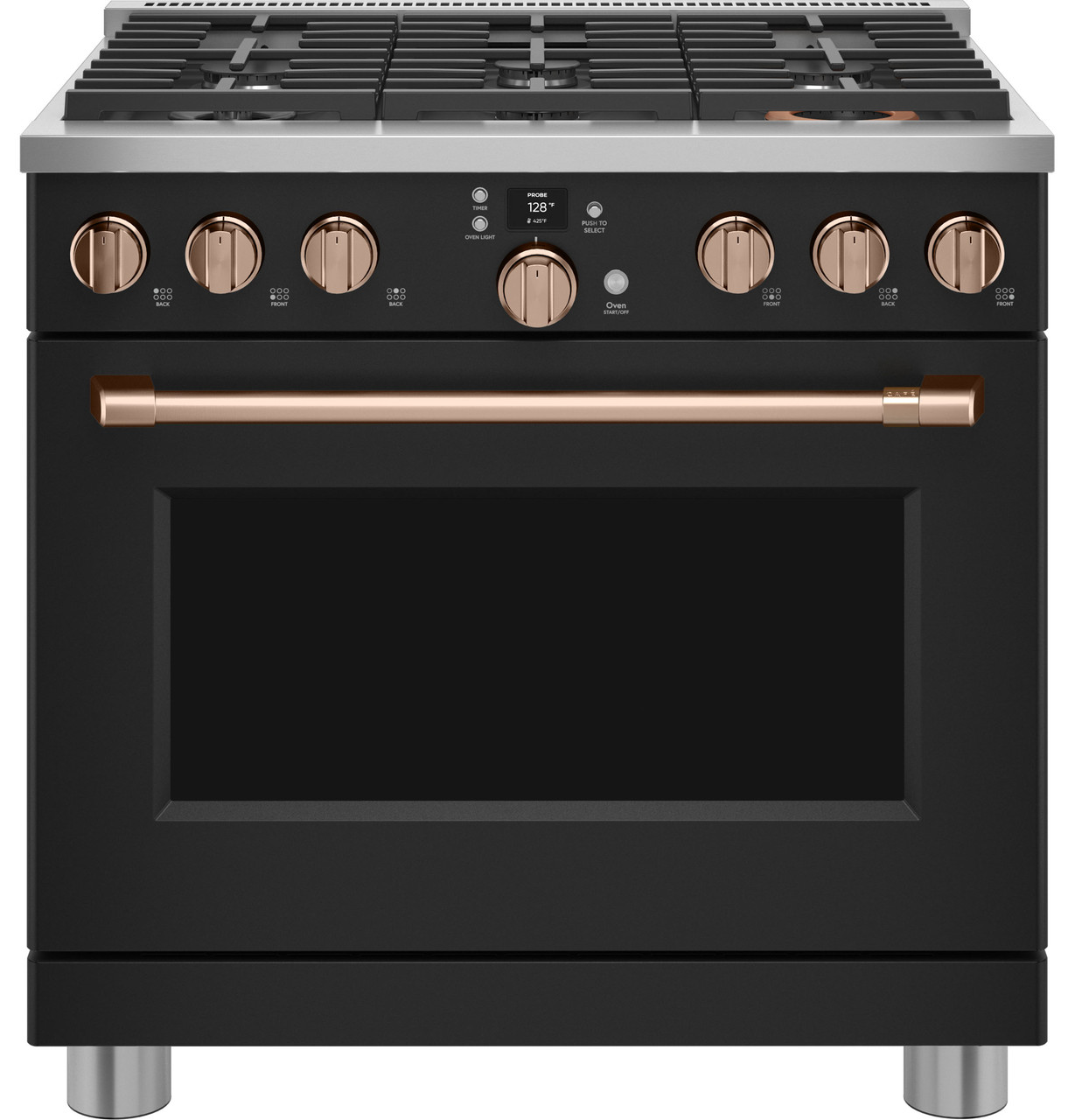 Matte Black Customizable Professional Appliances