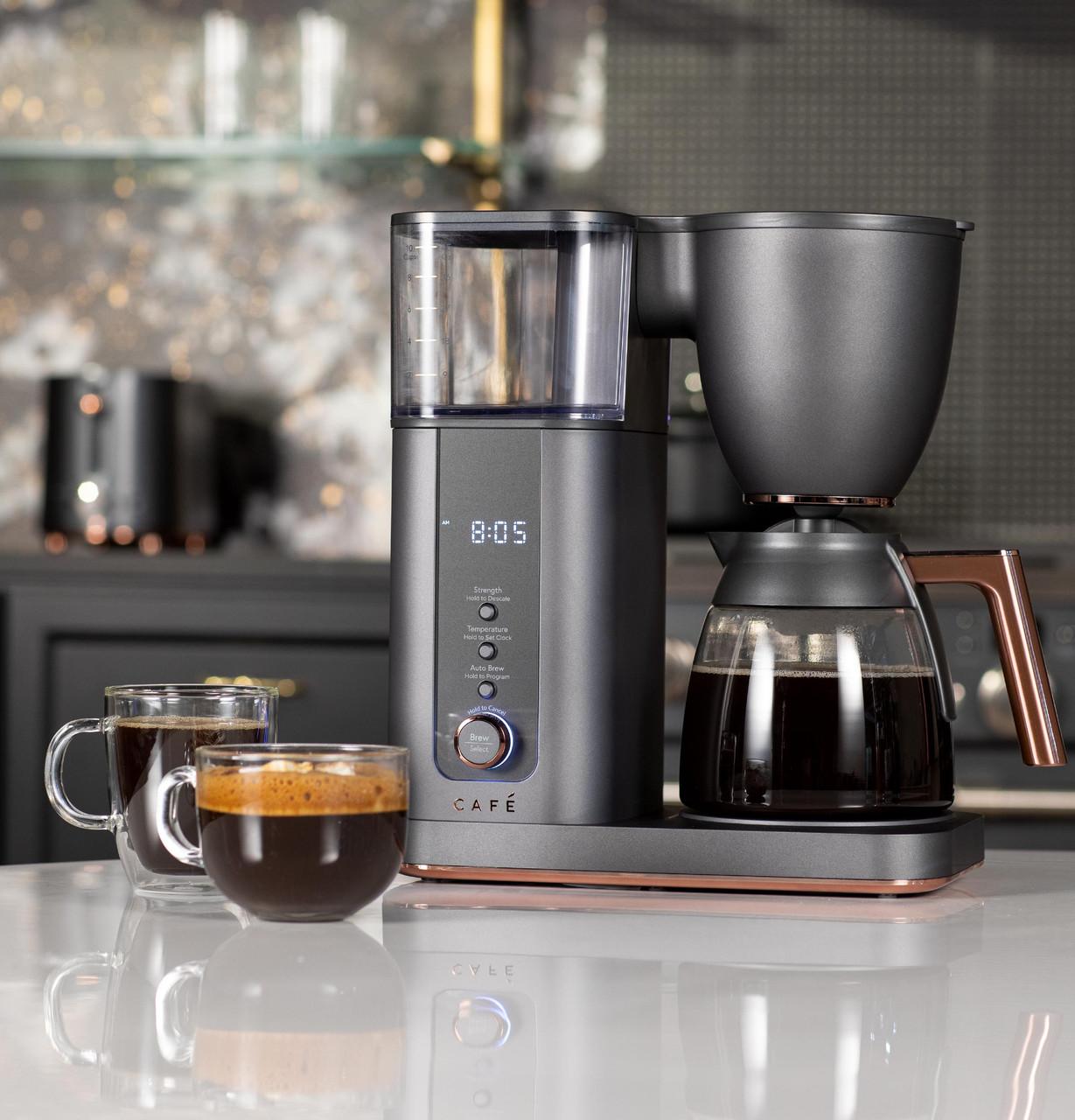 CAFÉ™ Specialty Drip Coffee Maker with Glass Carafe C7CDABS3RD31