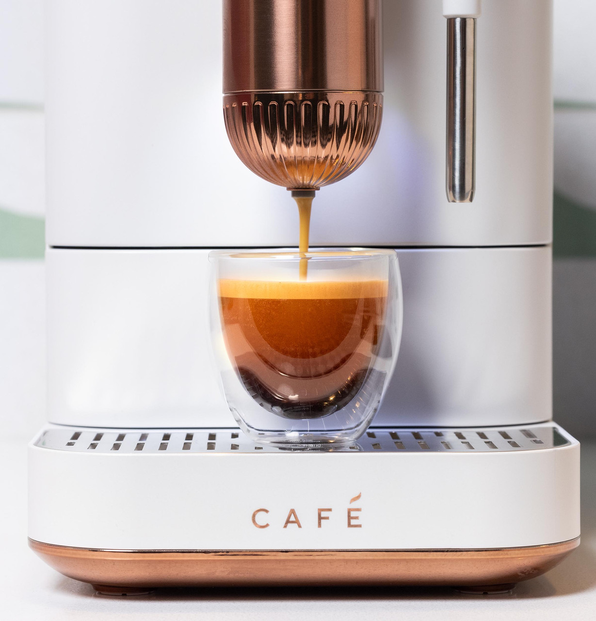 C7CEBBS2RS3 by Cafe - Café™ AFFETTO Automatic Espresso Machine + Frother