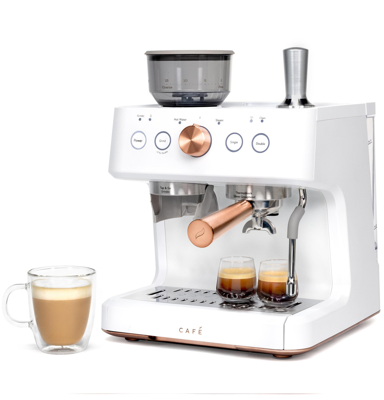 CAFÉ™ BELLISSIMO Semi Automatic Espresso Machine Frother
