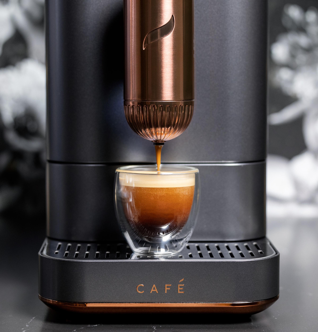 Breville Vertuo Next Coffee and Espresso Maker in Light Gray plus