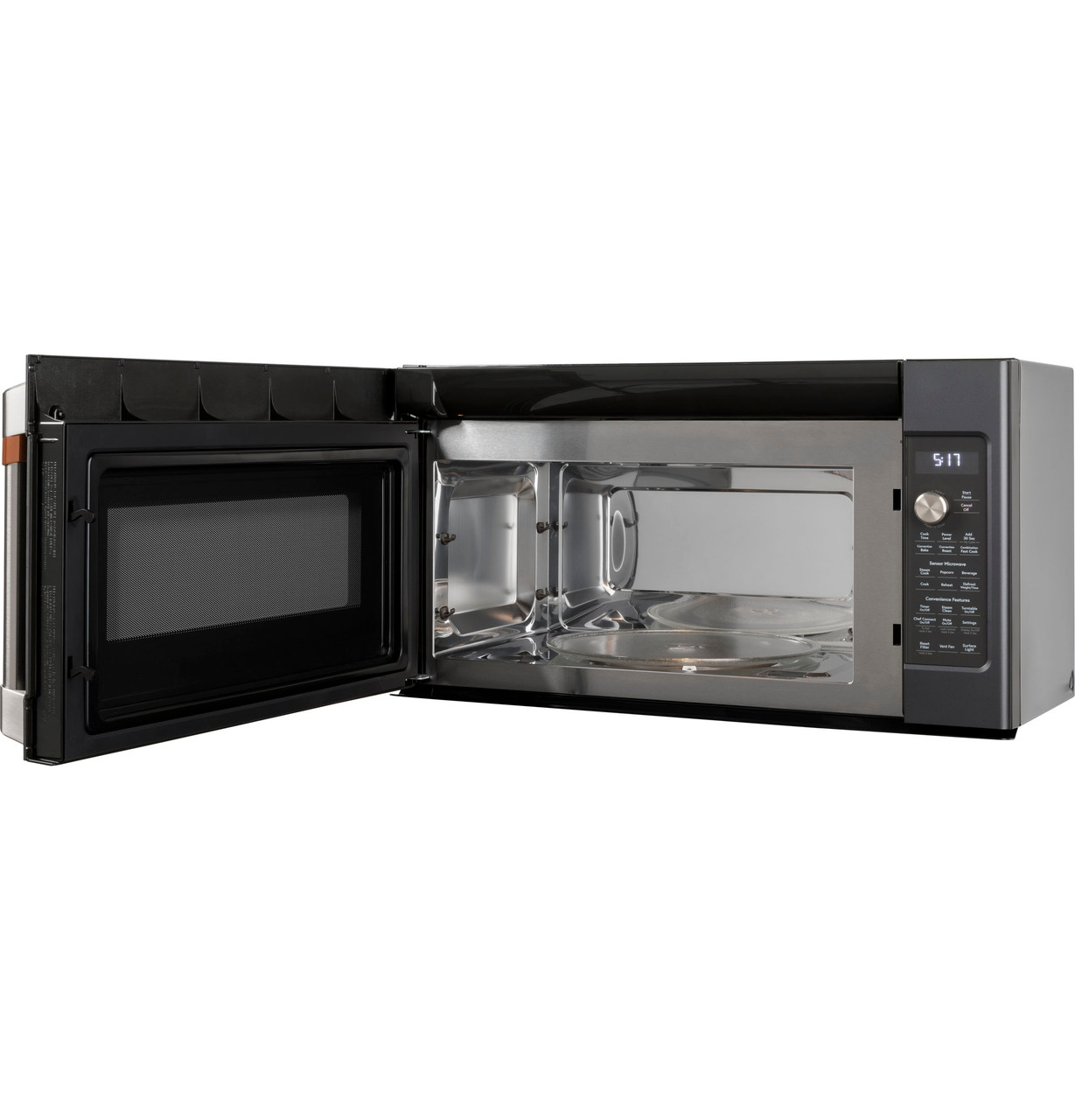 GE Profile 1.7 Cu. Ft. Convection Over-the-Range Microwave with