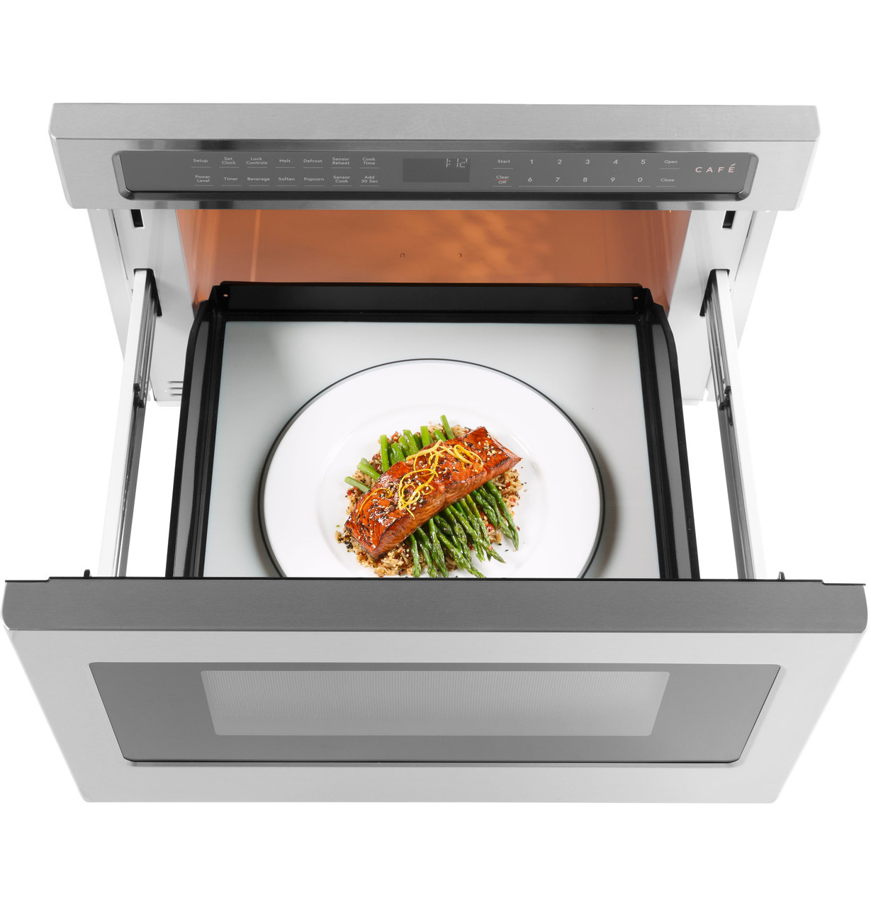 Café™ Built-In Microwave Drawer Oven - CWL112P2RS1 - Cafe Appliances