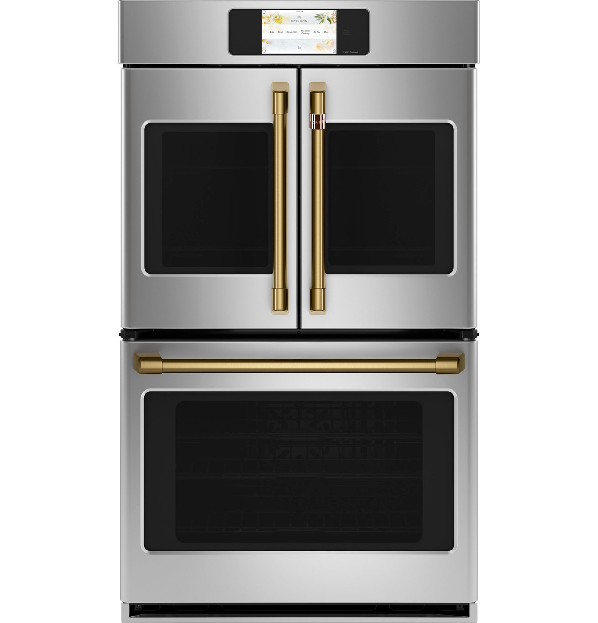 CAFÉ™ Handle Kit - Wall Oven Brushed Brass - CXWDFHKPMCG - Cafe