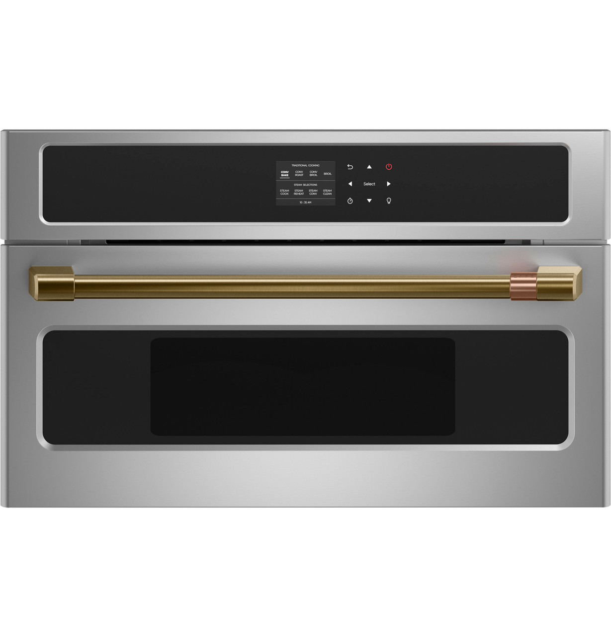 CAFÉ™ Handle Kit - Wall Oven Brushed Brass - CXWS0H0PMCG - Cafe