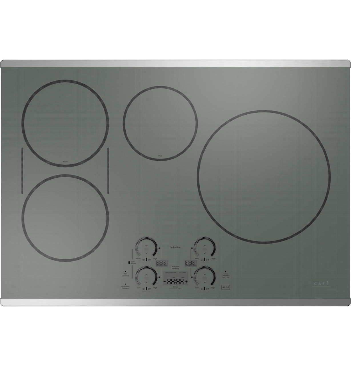 Café Café™ Series Energy Star® 30" Built-In Touch Control Induction Cooktop - CHP90302TSS