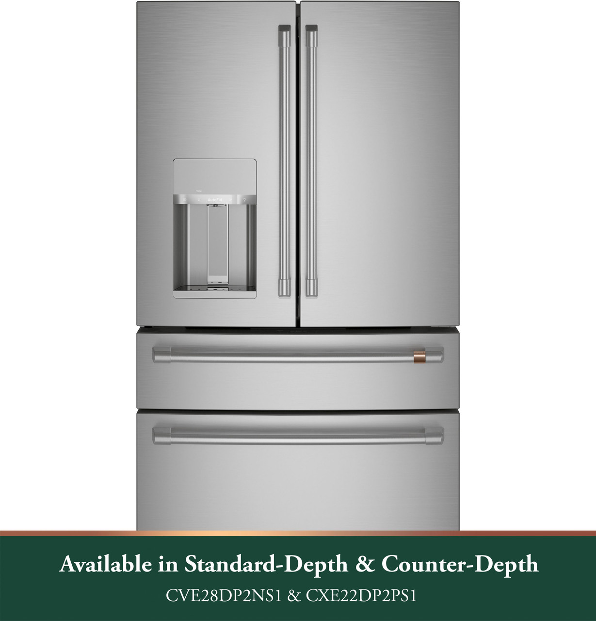 CAFÉ™ ENERGY STAR® 22.3 Cu. Ft. Smart Counter-Depth 4-Door French