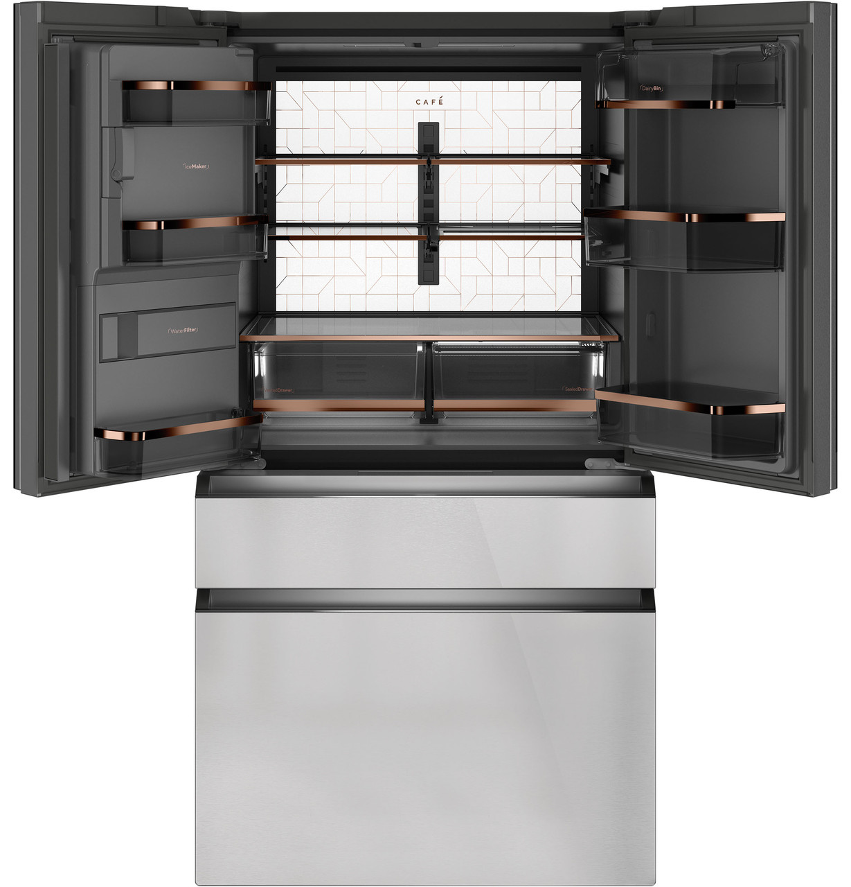 CAFÉ™ ENERGY STAR® 22.3 Cu. Ft. Smart Counter-Depth 4-Door French