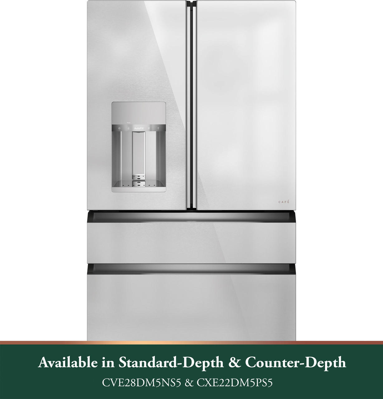CAFÉ™ ENERGY STAR® 22.3 Cu. Ft. Smart Counter-Depth 4-Door French