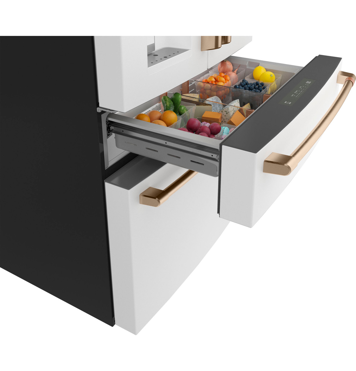 Café™ ENERGY STAR® 23.1 Cu. Ft. Smart Counter-Depth French-Door Refrigerator  - CWE23SP4MW2 - Cafe Appliances
