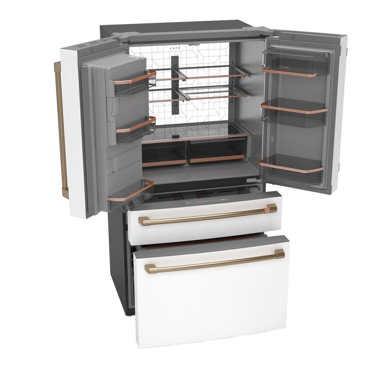 CAFÉ™ ENERGY STAR 22.3 Cu. Ft. Smart Counter-Depth 4-Door French