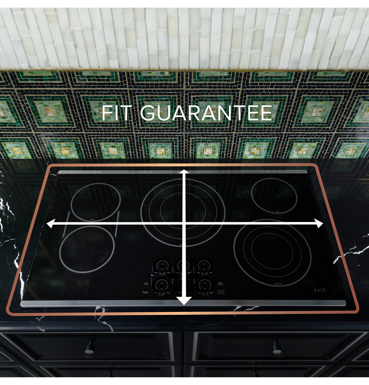 Café™ 36 Touch-Control Electric Cooktop - CEP90362TSS - Cafe Appliances