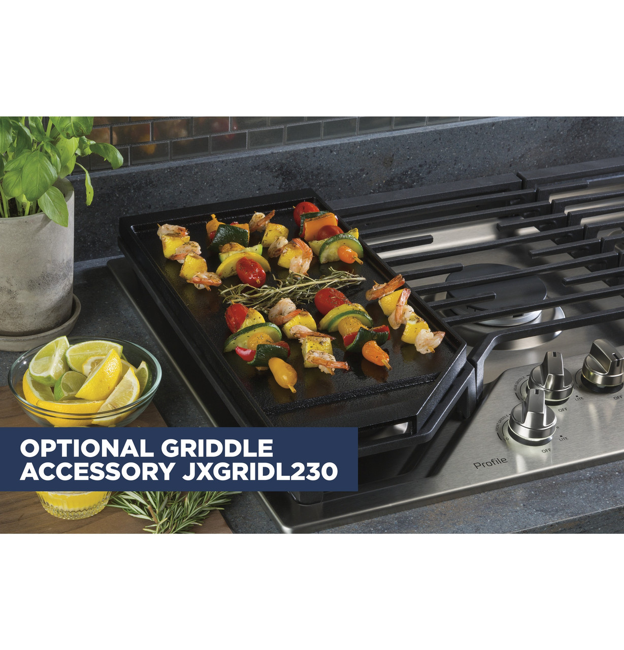 BlueStar 701120 Cast Iron Griddle for Induction Only Ranges