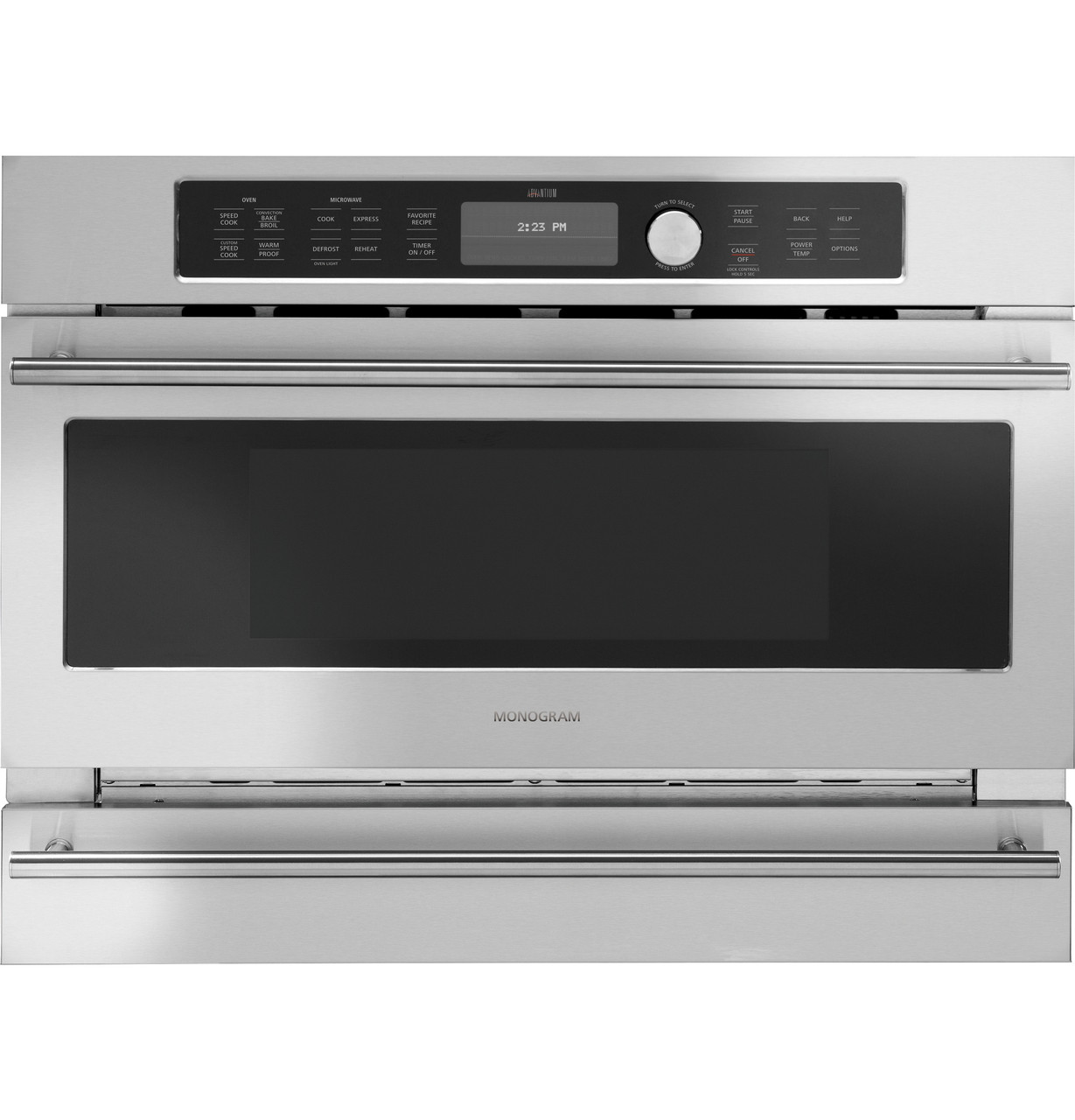 Monogram Advantium® Wall Oven Storage Drawer - ZX2201NSS - Cafe