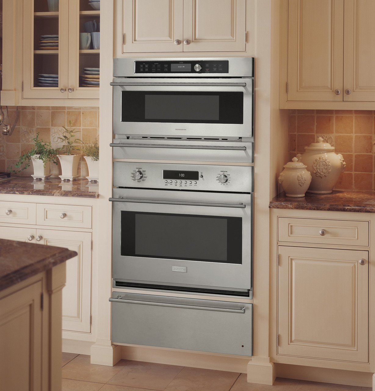 Monogram Advantium® Wall Oven Storage Drawer - ZX2201NSS - Cafe