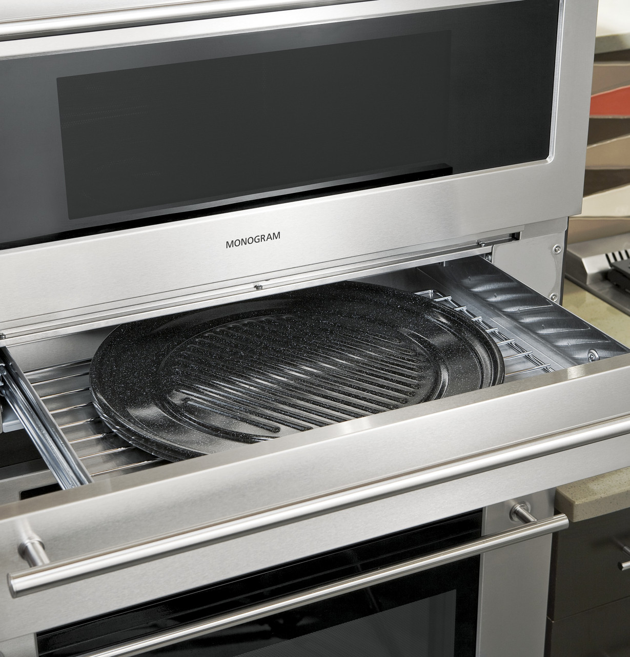 Monogram Advantium® Wall Oven Storage Drawer - ZX2201NSS - Cafe