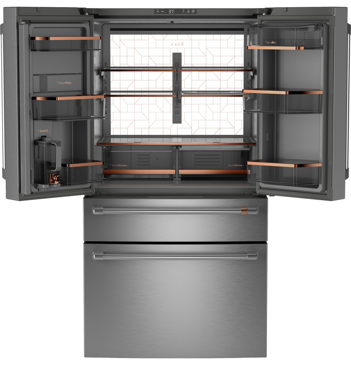 CAFÉ™ ENERGY STAR® 28.7 Cu. Ft. Smart 4-Door French-Door