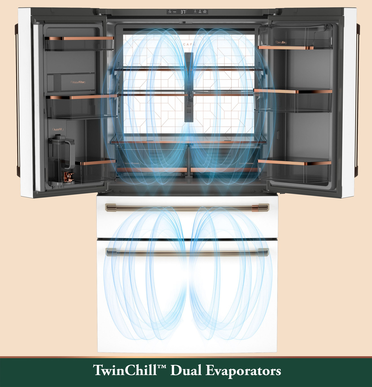 CAFÉ™ ENERGY STAR® 28.7 Cu. Ft. Smart 4-Door French-Door