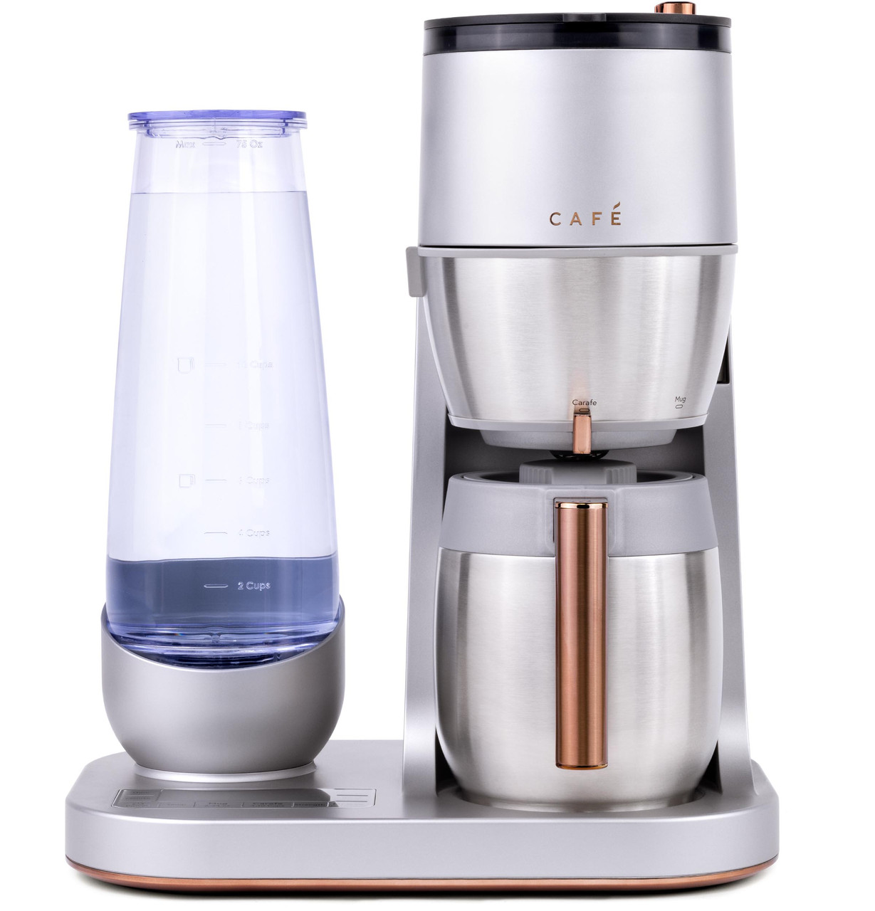 Café™ Specialty Grind and Brew Coffee Maker with Thermal Carafe -  C7CGAAS2TS3 - Cafe Appliances