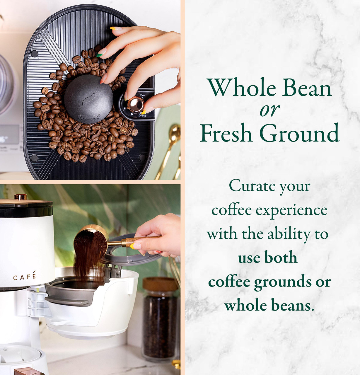 CAFÉ™ Specialty Grind and Brew Coffee Maker with Thermal Carafe