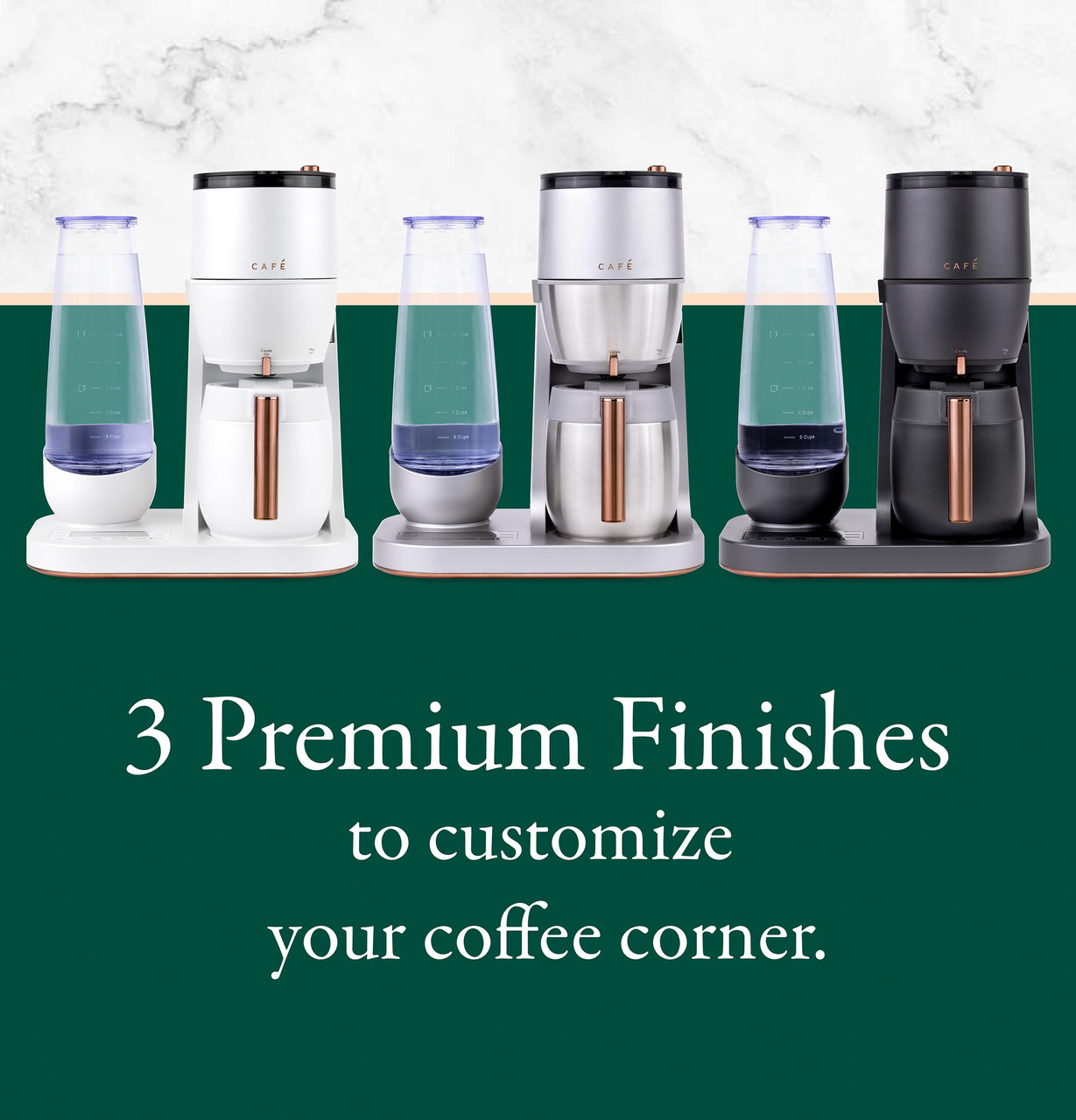 CAFÉ™ Specialty Grind and Brew Coffee Maker with Thermal Carafe