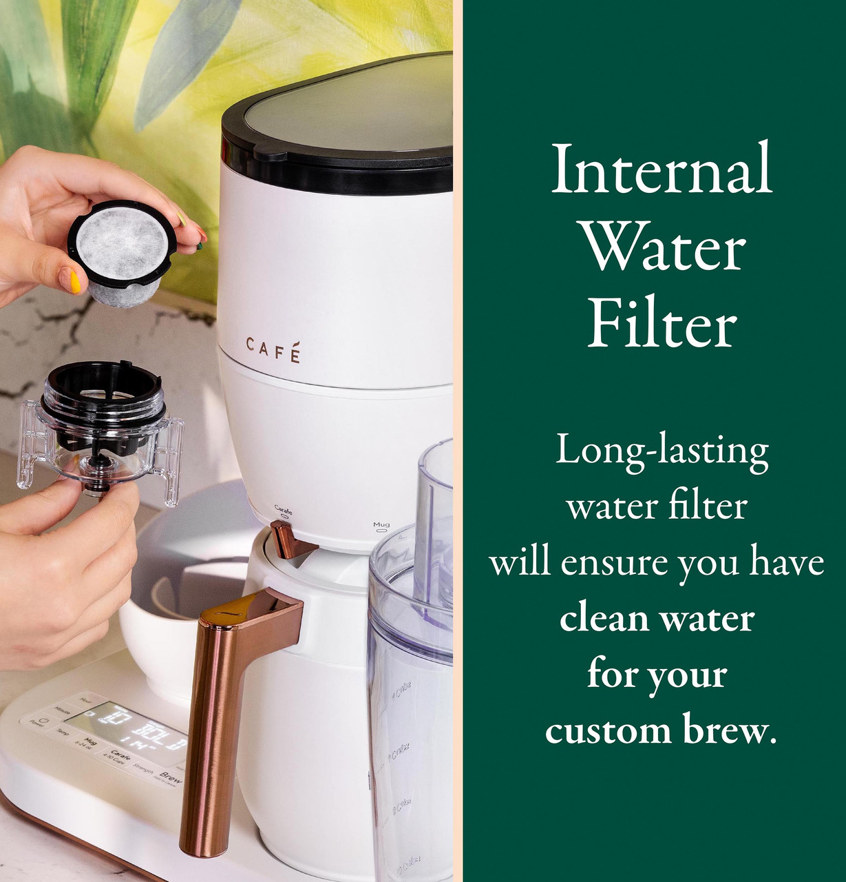 CAFÉ™ Specialty Grind and Brew Coffee Maker with Thermal Carafe
