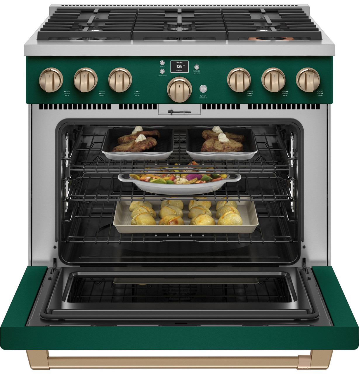 CAFÉ Smart Dual-Fuel Range
