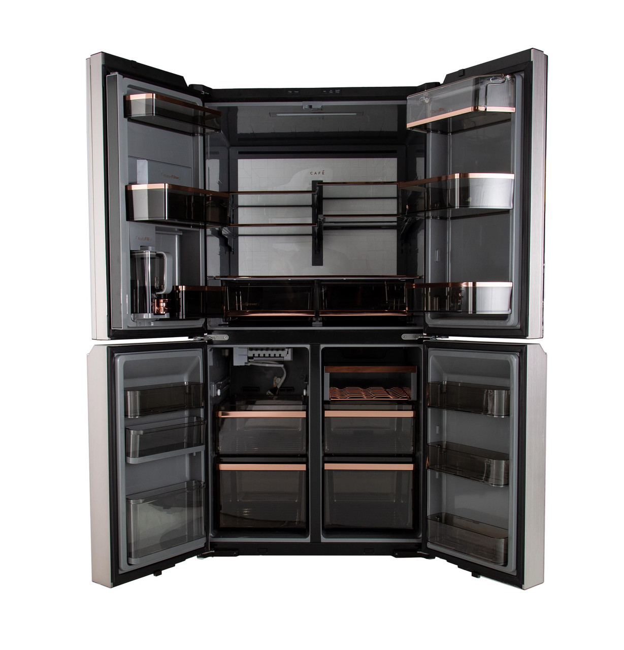 CAFÉ™ ENERGY STAR® 28.3 Cu. Ft. Smart Quad-Door Refrigerator in