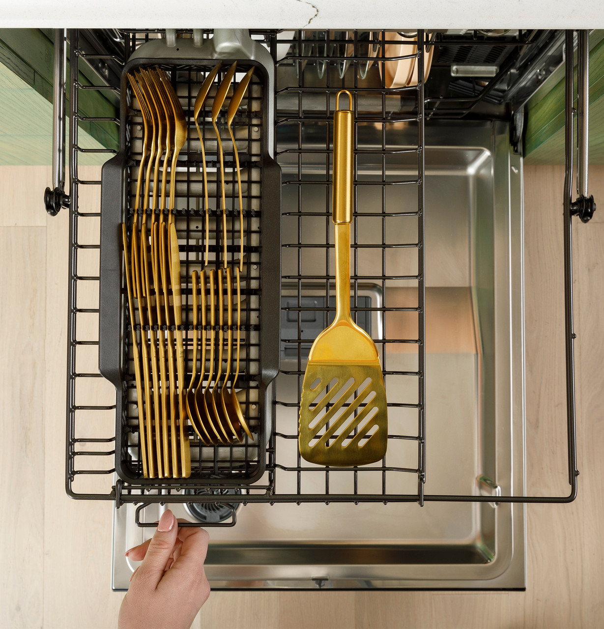 Dishwasher Cycles Top Rack Only Dishwasher Café™ CustomFit