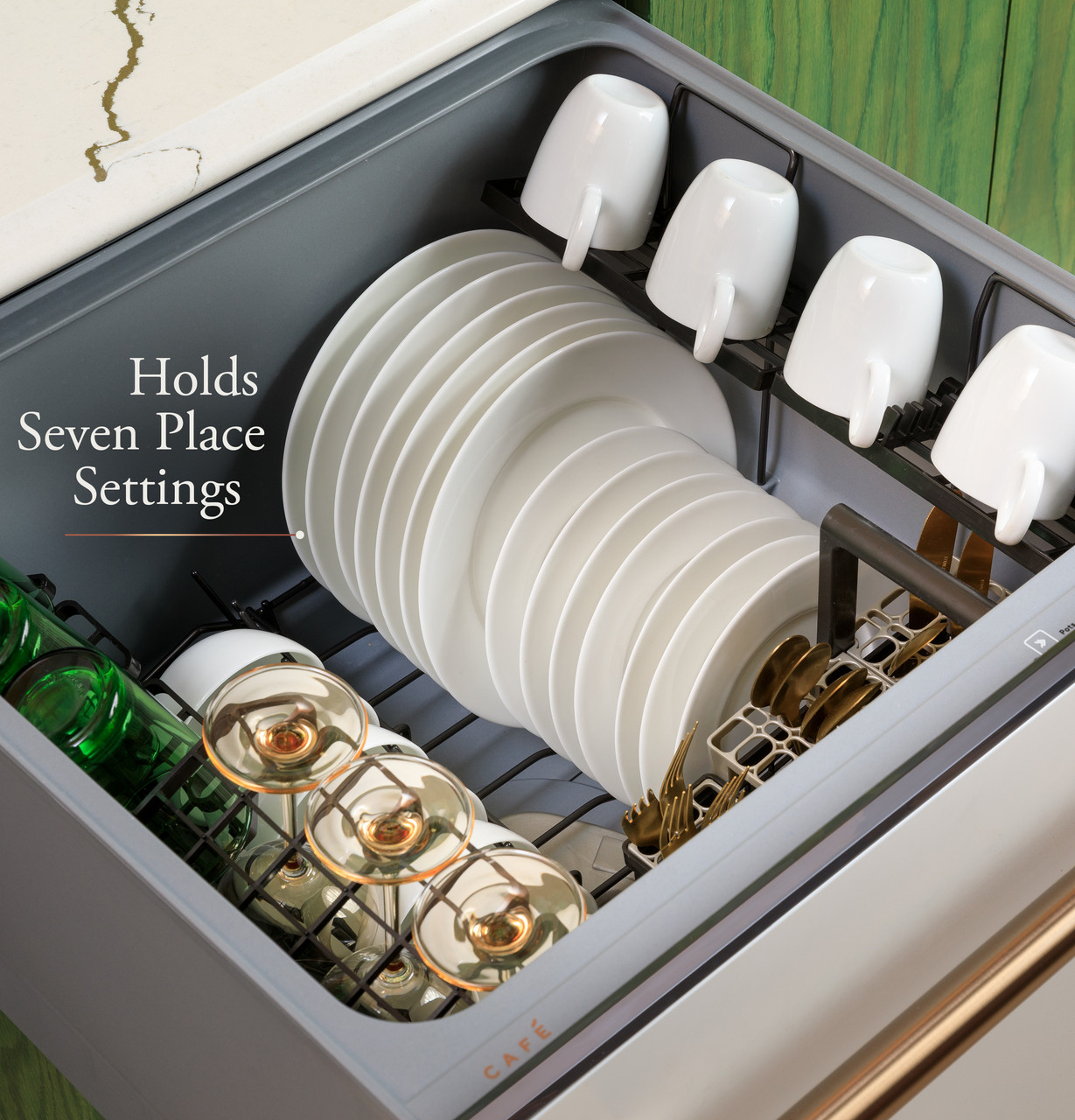 CAFÉ™ ENERGY STAR Smart Single Drawer Dishwasher - CDD220P3WD1