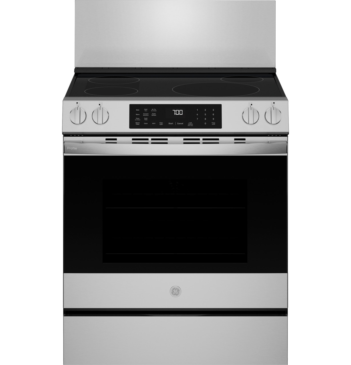 30” Range Stainless Steel Backsplash - UX12B30PSS - Cafe Appliances