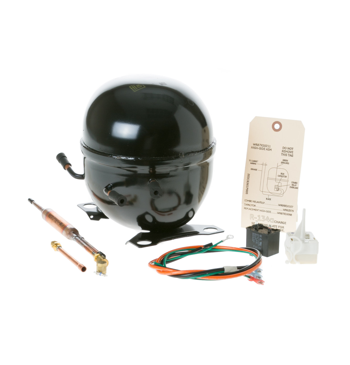 Refrigerator compressor kit - WR87X20798 - Cafe Appliances