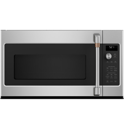 Café™ 2.1 Cu. Ft. Smart Over-the-Range Microwave Oven in Platinum Glass -  CVM721M2NS5 - Cafe Appliances