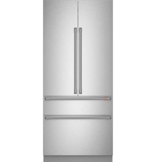 Café™ ENERGY STAR® 22.3 Cu. Ft. Smart Counter-Depth 4-Door French-Door  Refrigerator - CXE22DP4PW2 - Cafe Appliances
