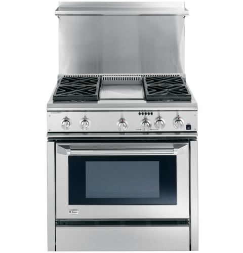 GE Monogram® Professional Backsplash with Warming Shelf