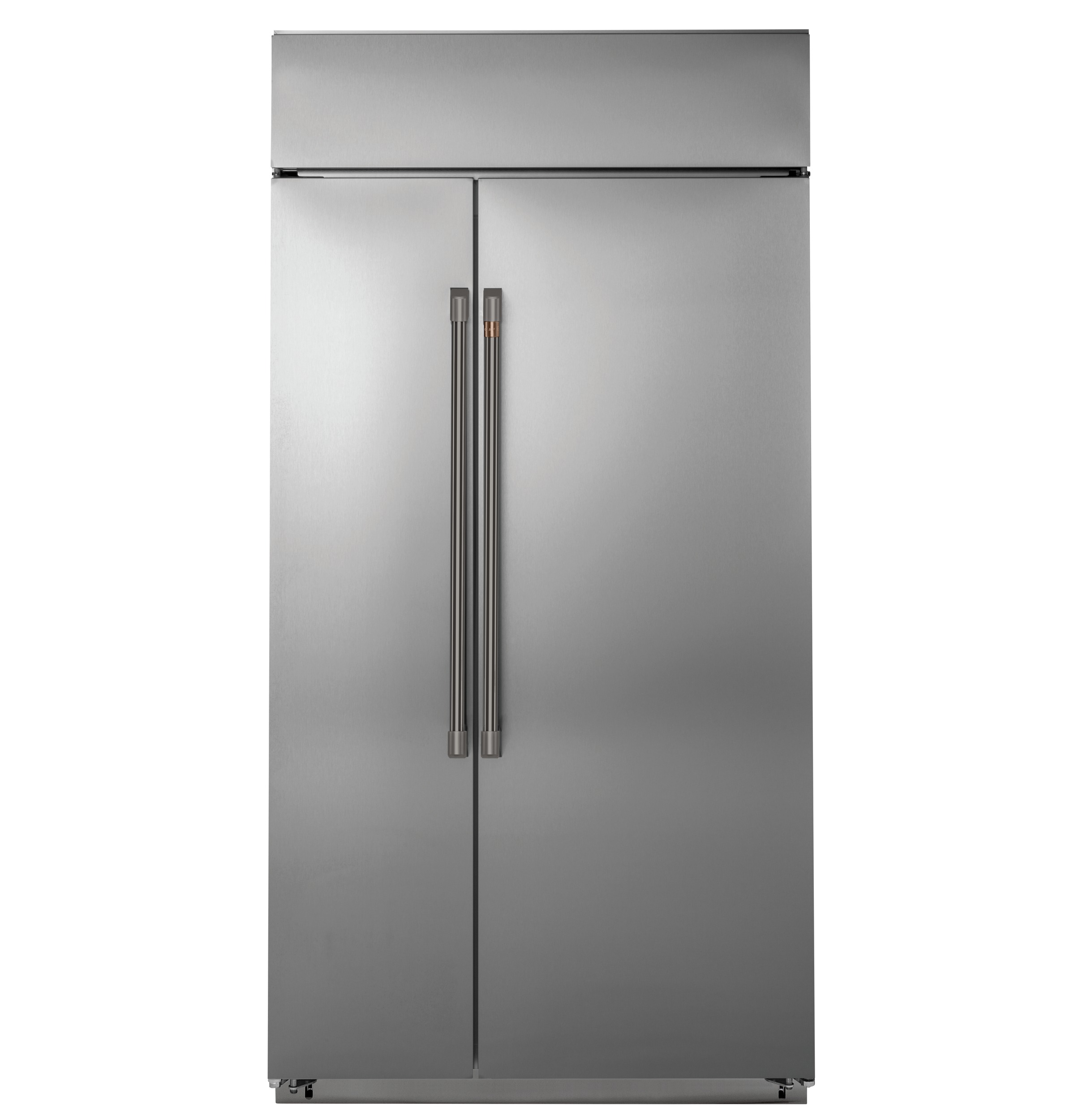 Café 42 Inch 42" Built In Side-by-Side Refrigerator CSB42WP2NS1 | Fridge.com