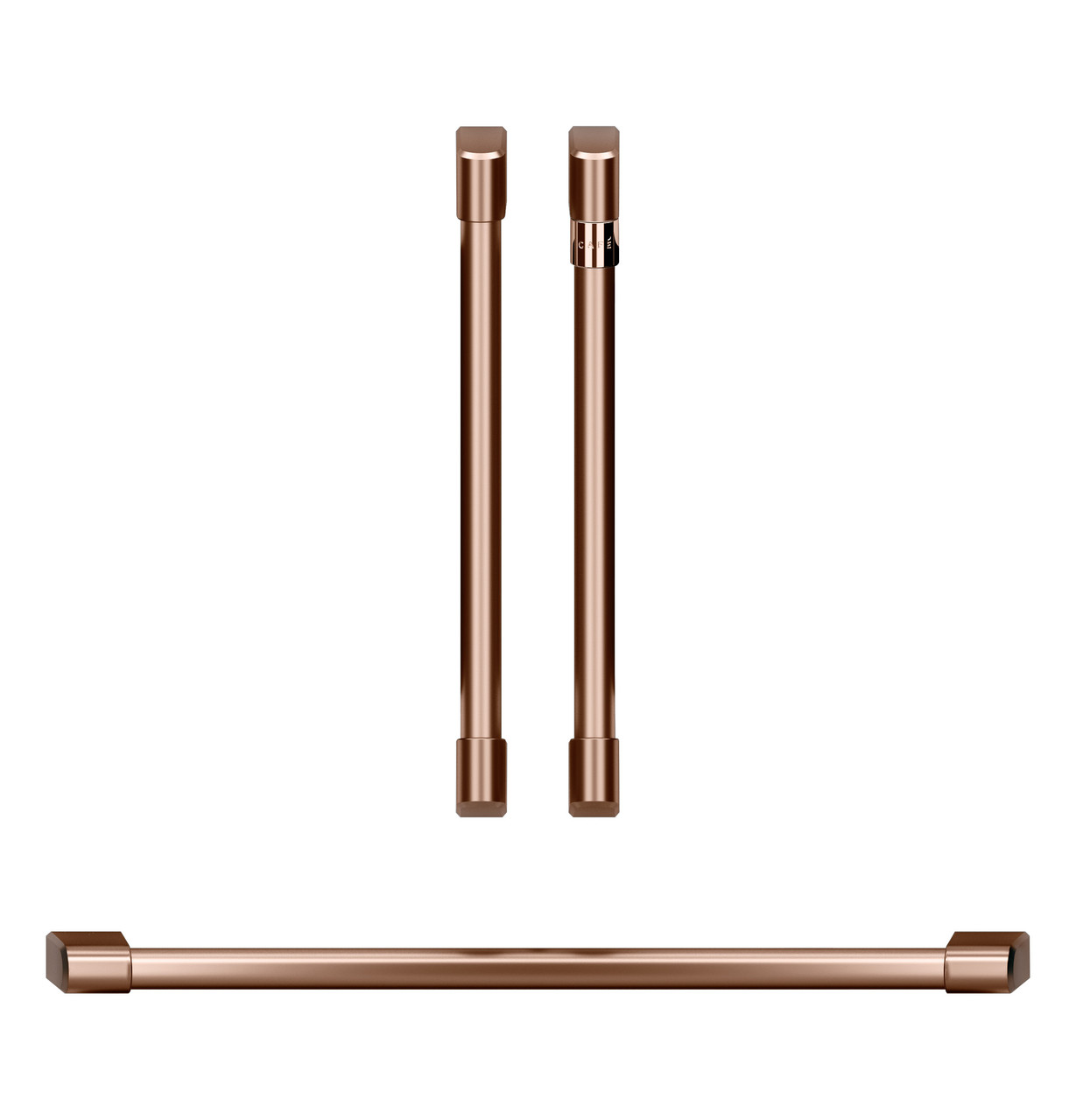 Cafe CAFÉ™ 2 French-Door Handles; 1 - 30" Handle; - Brushed Copper | CXWDFHKPMCU