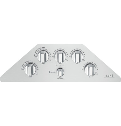 Cafe CAFÉ™ 30" Gas Cooktop in Stainless Steel size 5.5 H x 30 W x 21 D | CGP95302MS1