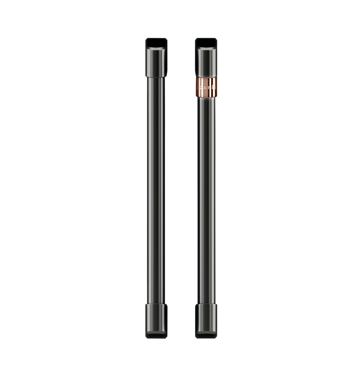 Cafe CAFÉ™ 2 French-Door Handles - Brushed Black | CXWSFHKPMBT