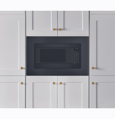 Cafe CAFÉ™ Optional 30" Built-In Trim Kit in Matte Black size 19.13H x 29.76W x 1.23D | CX153P3MDS