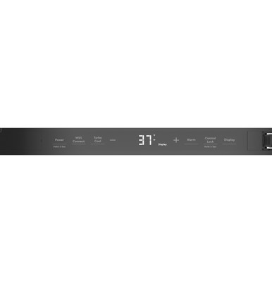 Cafe CAFÉ™ ENERGY STAR® 126-Can or 14-Bottle Beverage Center in Matte Black size 34.125 H x 23.75 W x 26 D | CCP06BP3PD1
