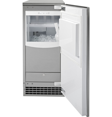 Cafe Ice Maker 15-Inch Panel-Ready - Clear Ice size 33.875 H x 14.875 W x 22.75 D | UCC15NJII
