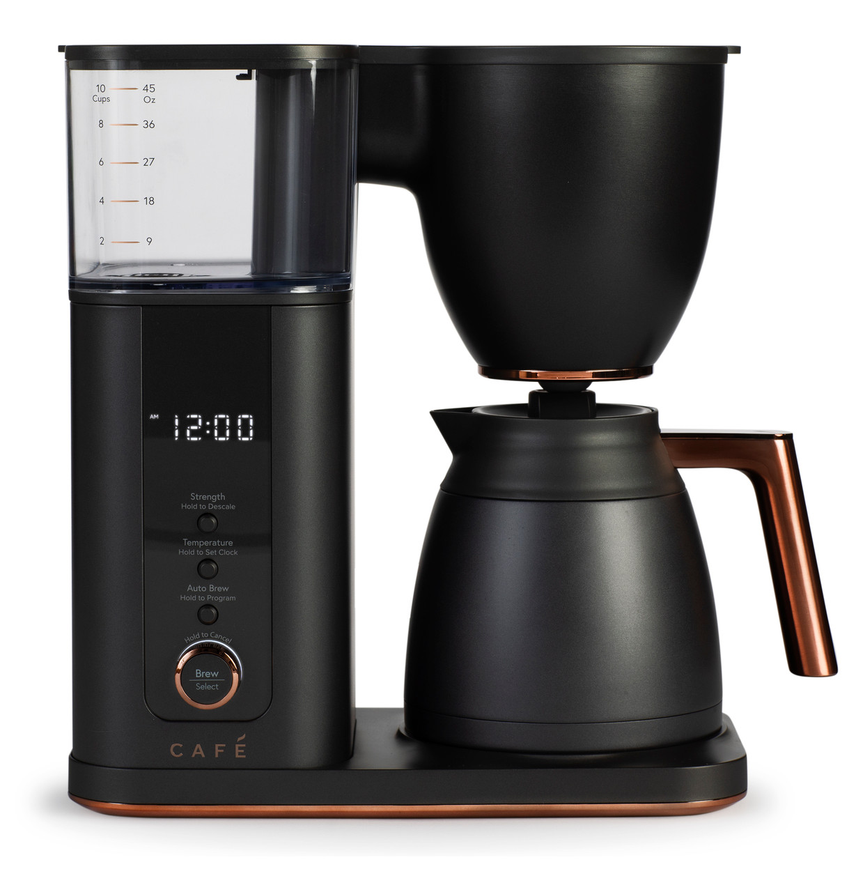 Cafe CAFÉ™ Specialty Drip Coffee Maker in Matte Black size 14 H x 7.3 W x 12.5 D | C7CDAAS3PD3