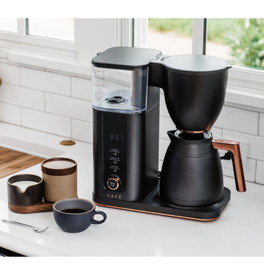 Cafe CAFÉ™ Specialty Drip Coffee Maker in Matte Black size 14 H x 7.3 W x 12.5 D | C7CDAAS3PD3