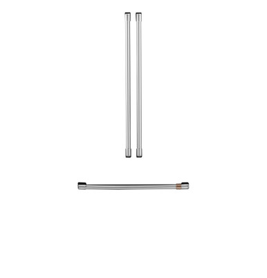 CAFÉ™ Refrigeration Handle Kit - Brushed Stainless - CXMA3H3PNSS