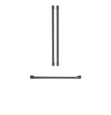 CAFÉ™ Refrigeration Handle Kit - Brushed Black - CXMB3H3PNBT